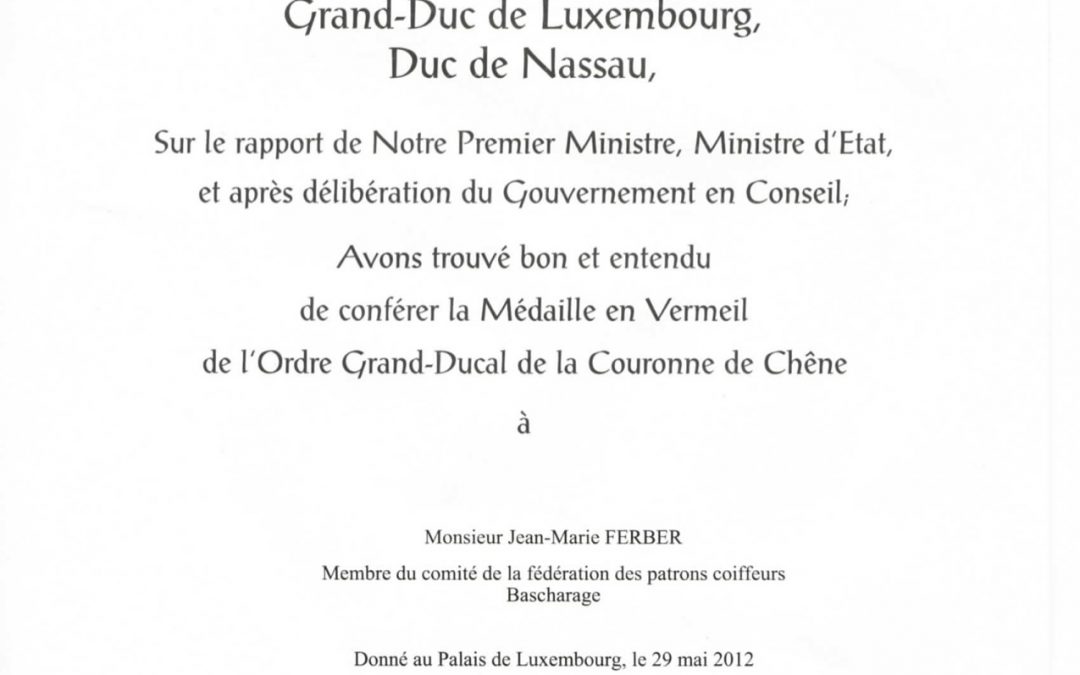 Médaille en Vermeil